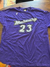 Vintage Phoenix Mercury WNBA T Shirt Size XL Purple #23 Brandy Reed