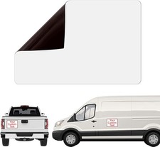 Car Magnetic Sheet, Large Blank White Magnet Sign Roll for Vehicle Doors, 11.5"