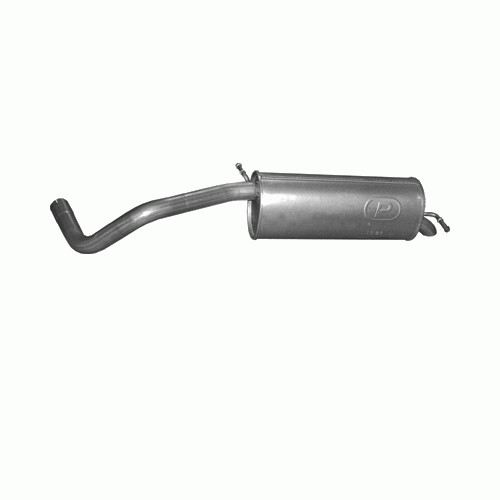 Silencieux arriere pour VW POLO 1.6 105cV finition durable antirouille