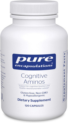 Cognitive Aminos | Hypoallergenic Supplement for Cognitive Function Support | 12