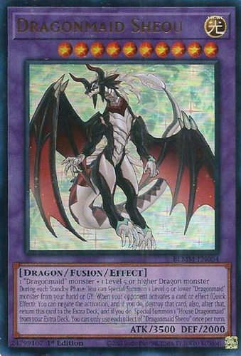 Dragonmaid Sheou BLMM-EN064 Battles of Legend: Monster Mayhem 1st Edition Ultra Rare