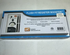 Register Booster  Fan 132 CFM HC500-W Flush Fit HVAC
