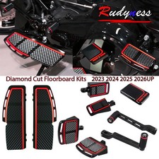 9X Diamond Cut Red Floorboards Shifter Pedal ...