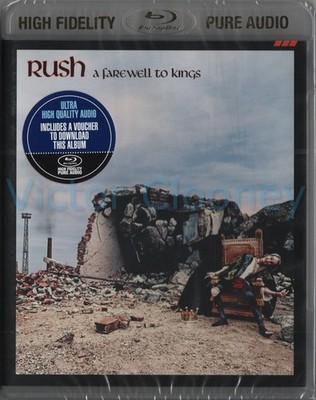 RUSH A Farewell to Kings 2015 High Fidelity Pure Audio HFPA 5.1 Surround Blu-Ray