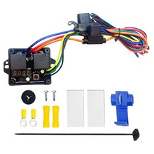 Digital Radiator Fan Controller Swith 12V and 24V, Adjustable Temperature