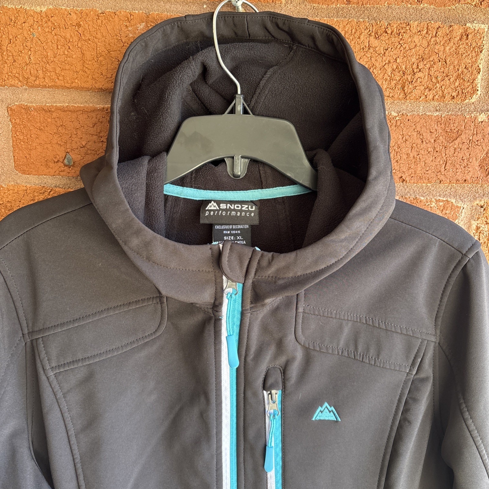 Snozu performance softshell jacket Black Ski Jack… - image 3