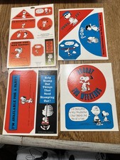 Hallmark Vintage Snoopy Stickers Peanuts