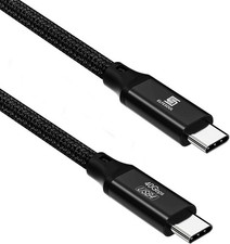 USB C to USB C Cable, 4.0 USB-C Cable 6.6ft, 240W, 8K HD, 40 Gbps  8K HD Displa