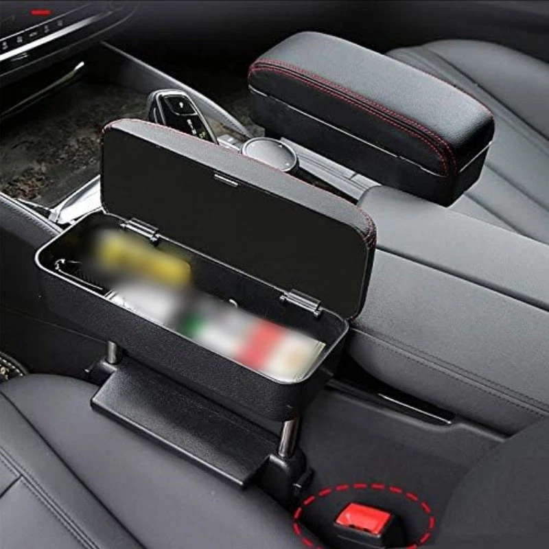 Автомобильный подлокотник коробка для хранения регулируемая центральная консоль автомобиля удлинитель подлокотник подушечка - Изображение 2 из 4