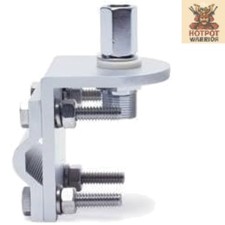 Aluminum 3 Way Antenna Mirror Mount - Ideal for CB/Ham Radio Communications