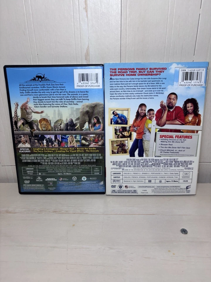 Comedy Movie DVD Lot Of 8 And 3 Seasons Of Duck Dynasty, Wild Hogs, Simpsons Foto 3 de 4