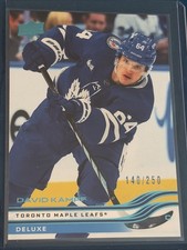 2025-26 UD Series 2 Exclusives #413 David Kampf Deluxe /250