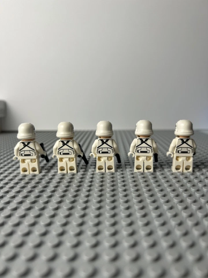 Lego Star Wars First Order Stormtrooper Minifigure Lot of 5 - Image 4 of 4