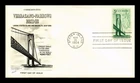 US COVER VERRAZANO-NARROWS BRIDGE FIRST DAY ISSUE SCOTT 1258 FLEETWOOD