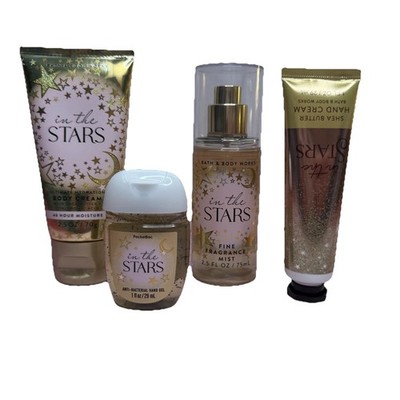 Bath & Body Works 4 Pc In The Stars Travel Size Gift Set