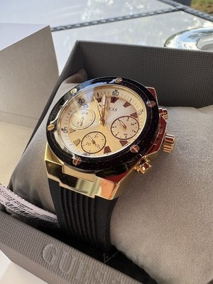 GUESS Athena  Armbanduhr Gold Schwarz