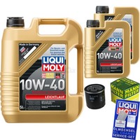 Mann Inspektionspaket 7L Liqui Moly 10W-40 FüR Opel Zafira A 1.8 16V 2.0