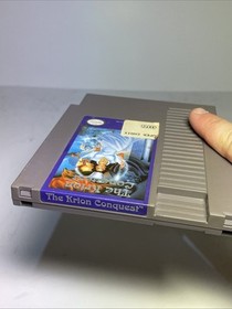 The Krion Conquest (Nintendo NES, 1991) Authentic Tested Stickers On Label