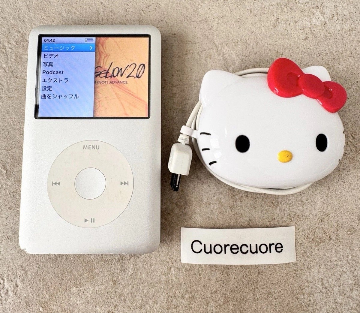iPod classic アイポッドクラシック　第6世代　MB562J Apple iPod Classic 120GB MB562J/A the 6th generation Working