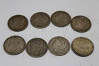 8 Morgan Peace Silver Dollars Bullion Ounce 1889 1899 1900 1901 1922
