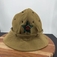 Soviet Hot Region Panama Hat For Infantry Green Star Military