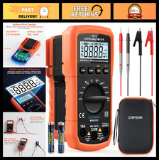 TRMS Digital Multimeter 6000 Counts Auto-Ranging NCV Tester for Voltage  Curren