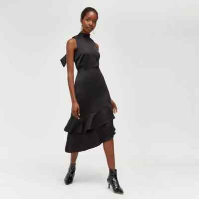 knee length dresses for ladies Floral Tie Back Midi Dress – Loveleigh Lane LLC main image 0