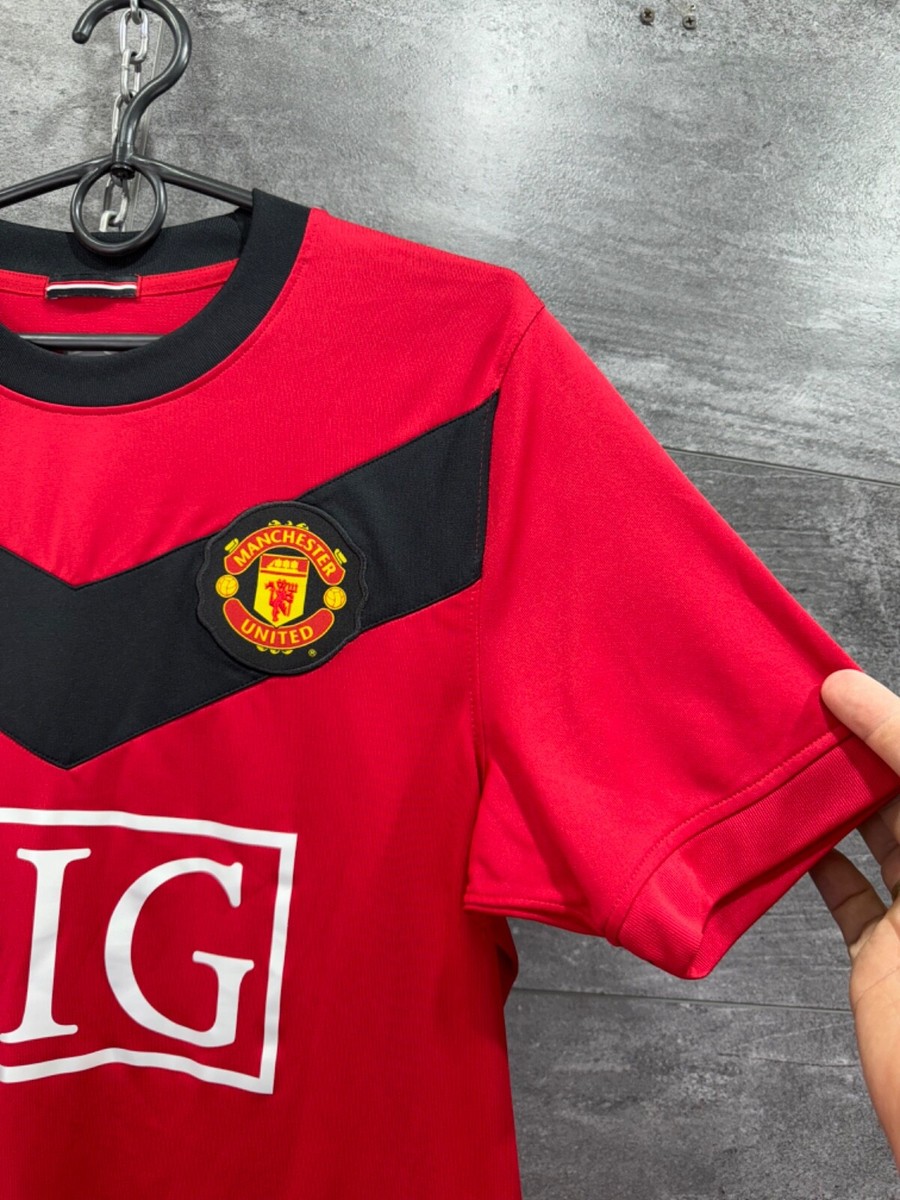 MANCHESTER UNITED 2009 2010 HOME SHIRT JERSEY NIKE 355091 MANCHESTER UNITED 2009 2010 HOME SHIRT JERSEY NIKE 355091
