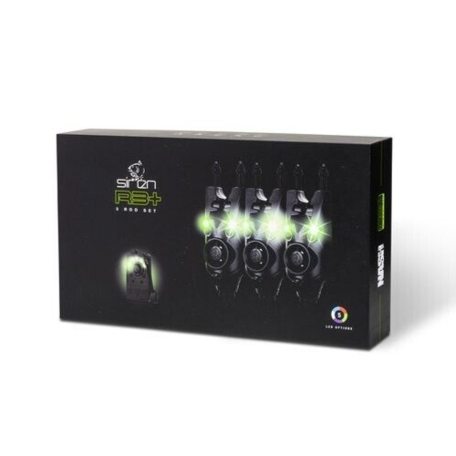 Nash Siren R3+ Alarm Presentation 3 Rod Plus Receiver T2993