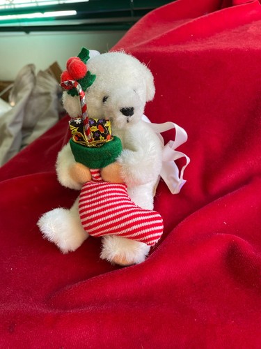 Vintage 1982 North American Bear Company Christmas Bear - Picture 2 of 11