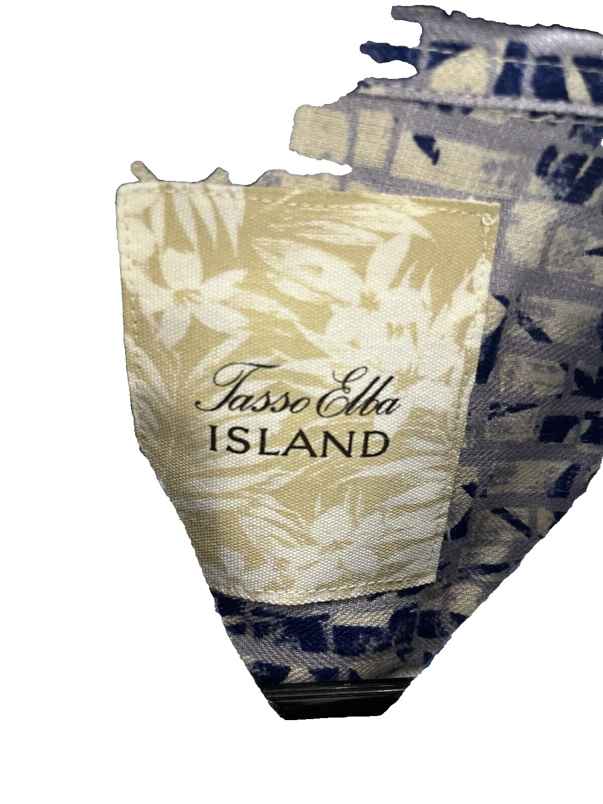 Tasso Elba Geometric Big & Tall Casual Button-Down Shirts for Men