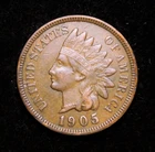 1905 Indian Head Cent  XF