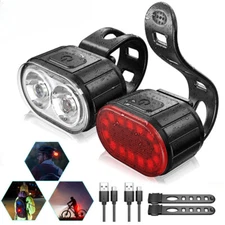 Bike Lighting Front and Rear Lights Bicycle Lamp Cycling Light Bike Flashlight
