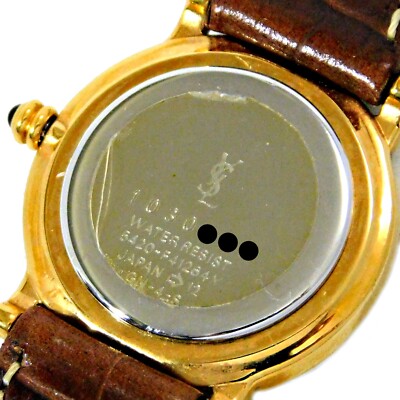 Yves Saint Laurent 5420-F41264Y YSL Gold Plated Quartz Ladies