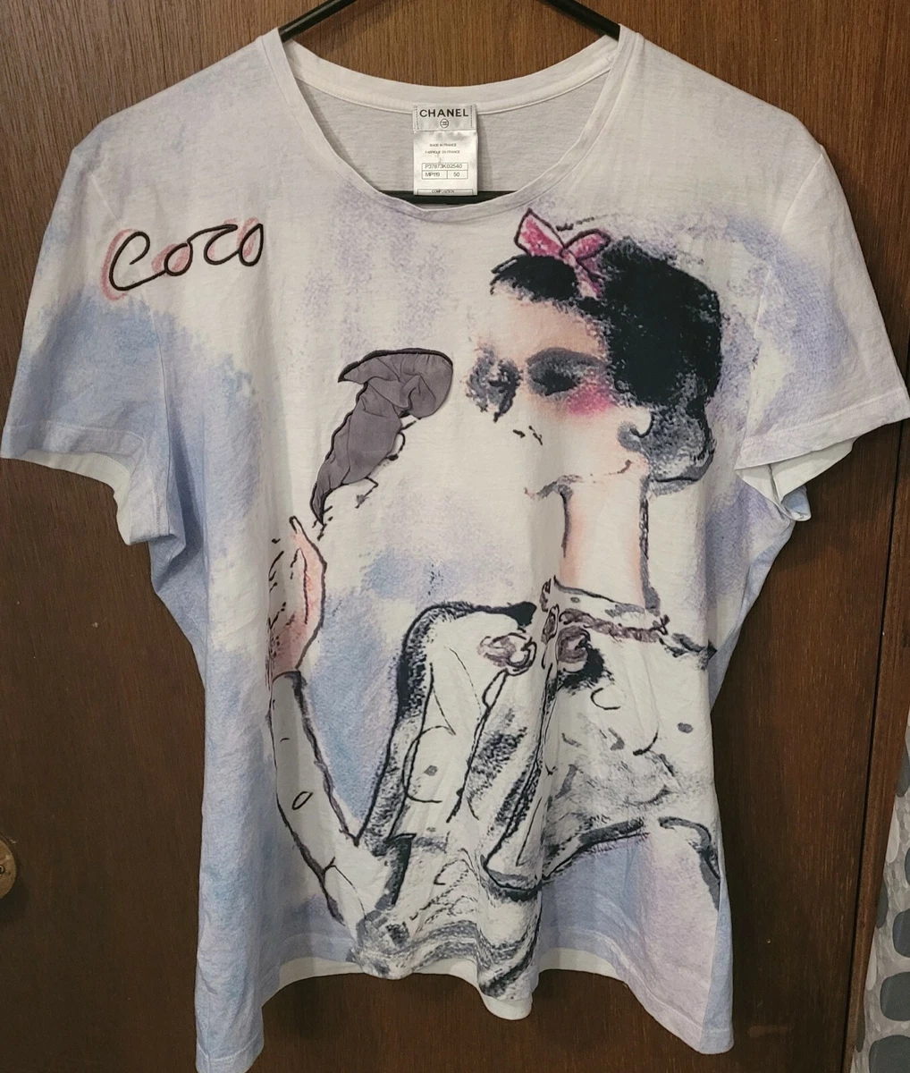 T shirt chanel donna sale