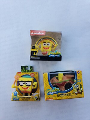 ZURU TOY SERIES Mini Brands WAVE 2 SPONGEBOB (Lot of 3)