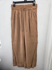 A New Day Women's High Rise Wide Leg Regular Pull-On Pants Size Small