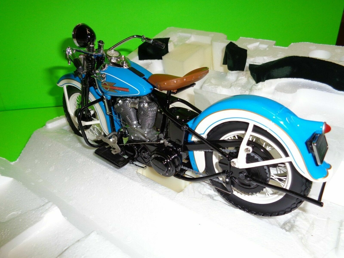 B11ZU03 FRANKLIN MINT HARLEY DAVIDSON 1936 KNUCKLEHEAD ROAD
