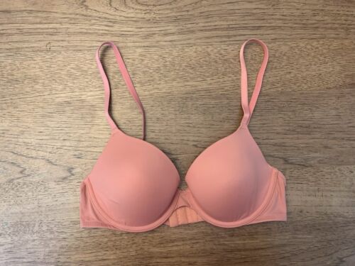 PINK Victoria's Secret French Rose 32G Wear Everywhere T-Shirt Light Lined Bra