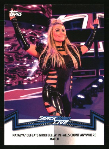 Natalya / Nikki Bella 2018 Topps WWE Women's Division #SDL-5 WRESTLING Card