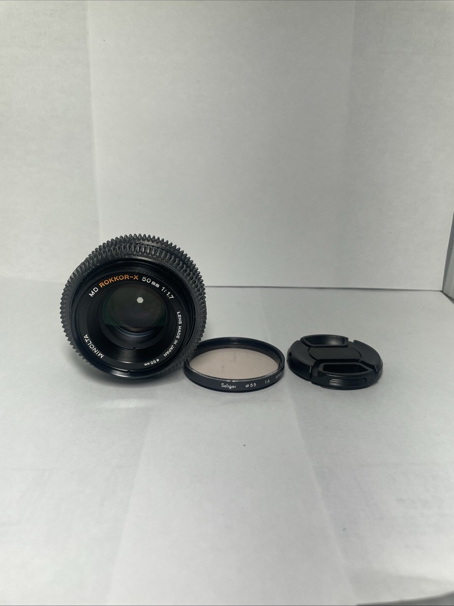 Minolta MC 50mm f1.4 Rokkor-X PG Lens US Seller Tested Working | eBay