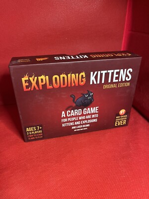 Exploding Kittens Card Game -Original Edition - Ages 7+ 2-5 Players