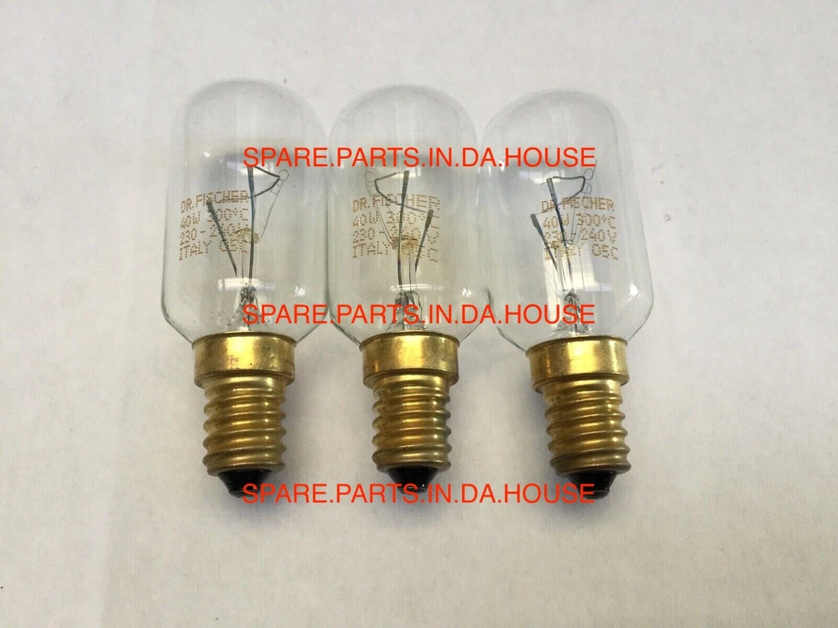 3 x AEG Competence Oven Lamp Light Bulb Globe B9978 5 M 944185445