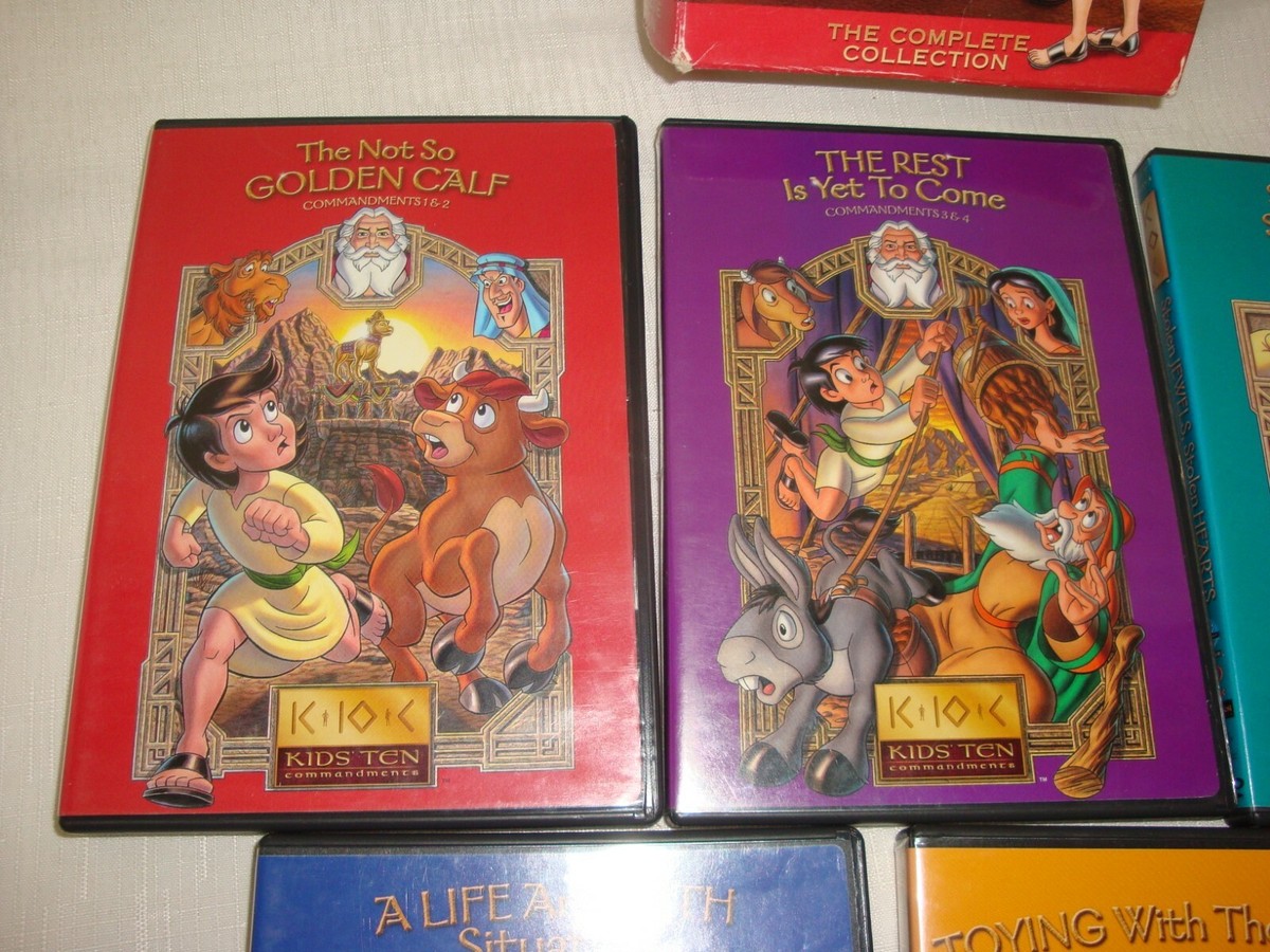 KIDS TEN COMMANDMENTS COMPLETE COLLECTION DVD 5 DISC 2006 | eBay