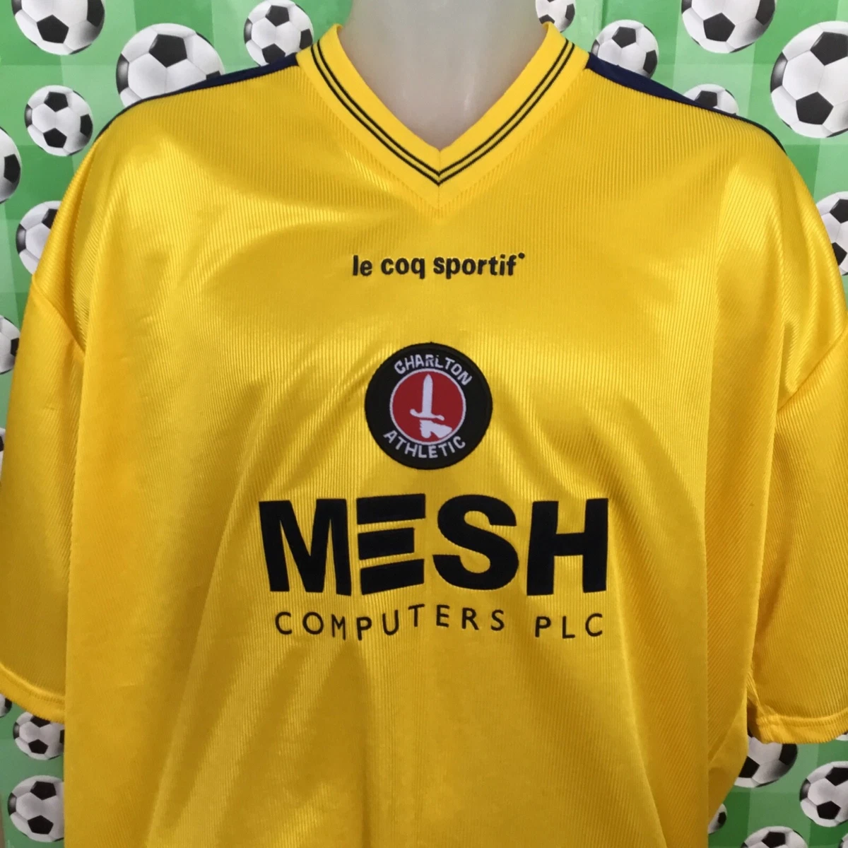 Maillot Extérieur Vintage Charlton Athletic 2002/2003 - Taille XL (Le Coq Sportif)