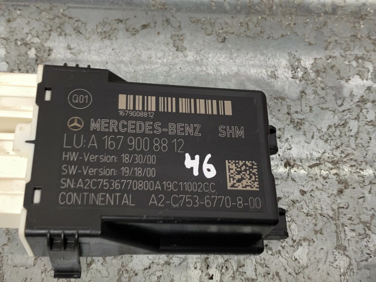 AS) MERCEDES BENZ W177 A CLASS FRONT SEAT CONTROL MOUDLE UNIT ECU 