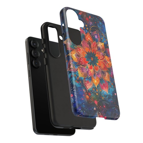 Mandala Flower Watercolor Phone Case for iPhone, Samsung Galaxy, Pixel - 第 138/256 張圖片