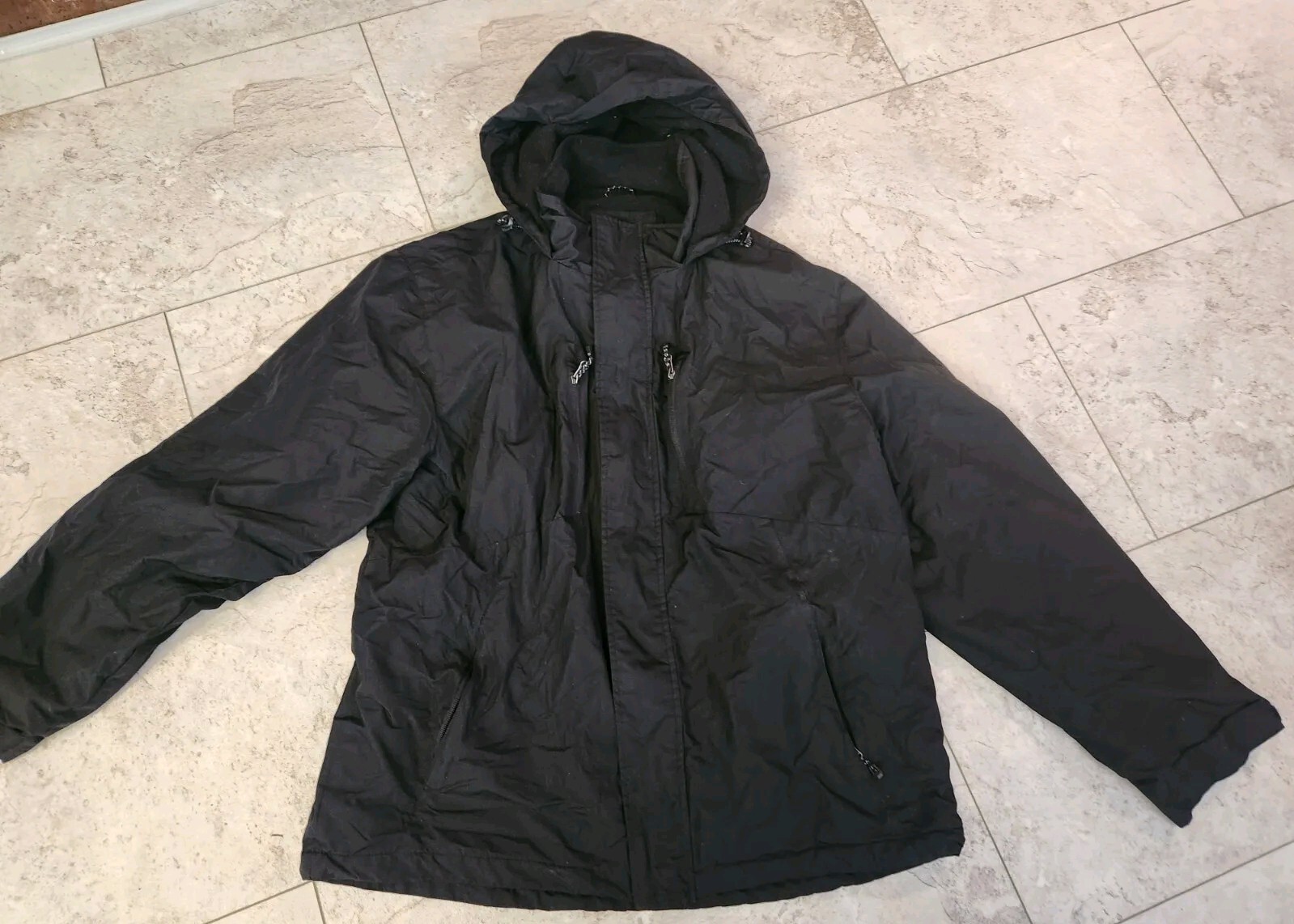 swiss tech jacket Medium Black - image 1