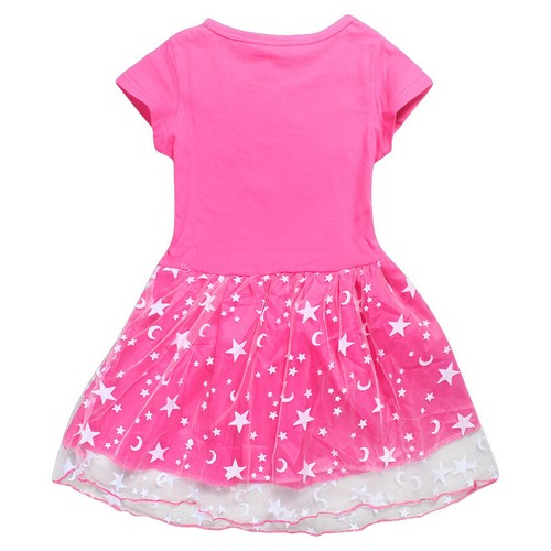 Kid Girl Spider Stacy Gwen Rainbow Star Dress Birthday Party Cosplay Fancy Dress - Picture 23 of 49