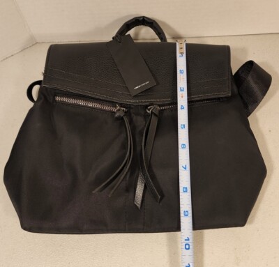Botkier New York Black Mini Trigger Backpack Purse  display picture 3
